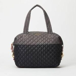 MZ Wallace Magnet/Black Colorblock Large Sutton & Black Medium Metro Link Pouch